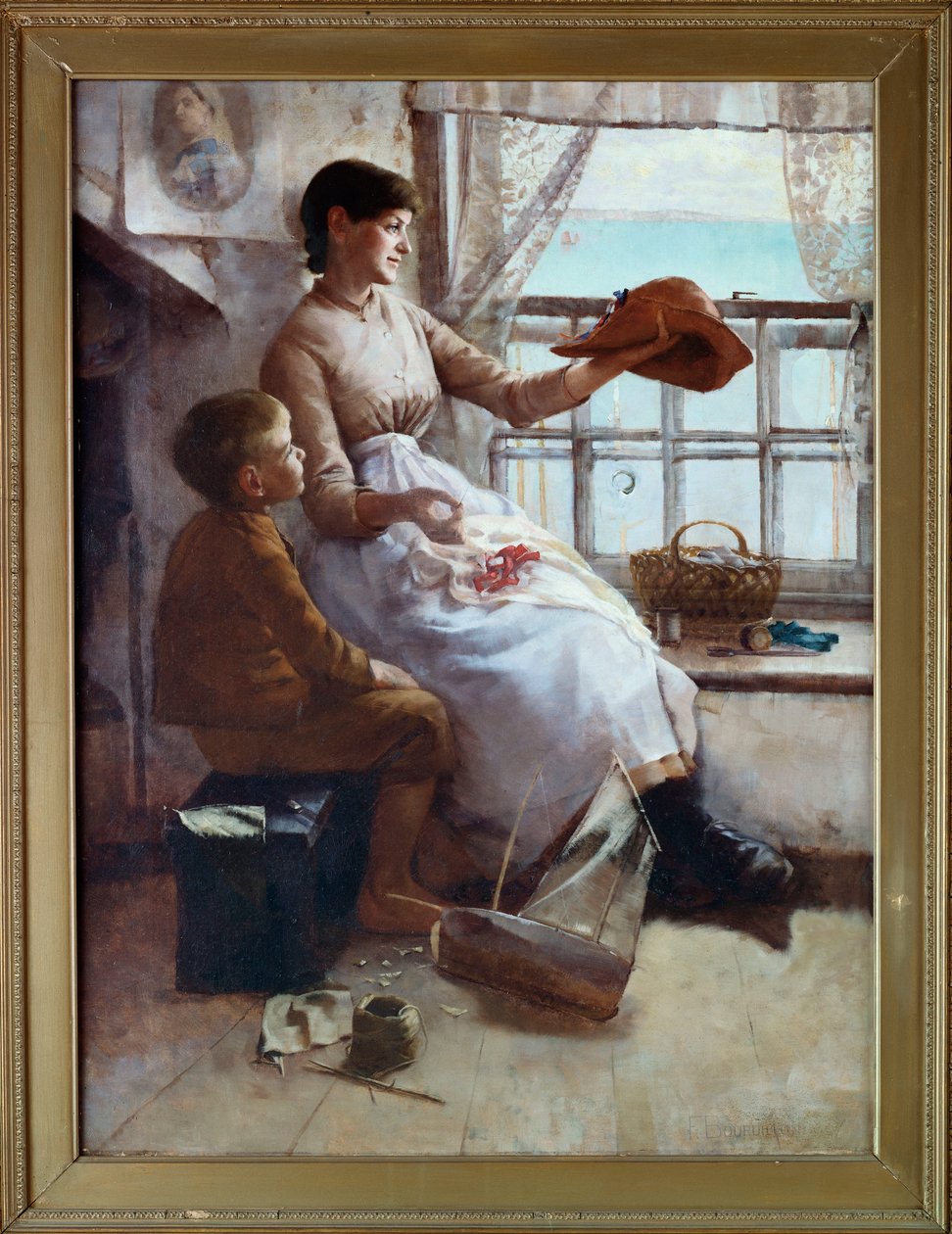 A jubileumi kalap, 1887 alkotó: Frank Wright Bourdillon