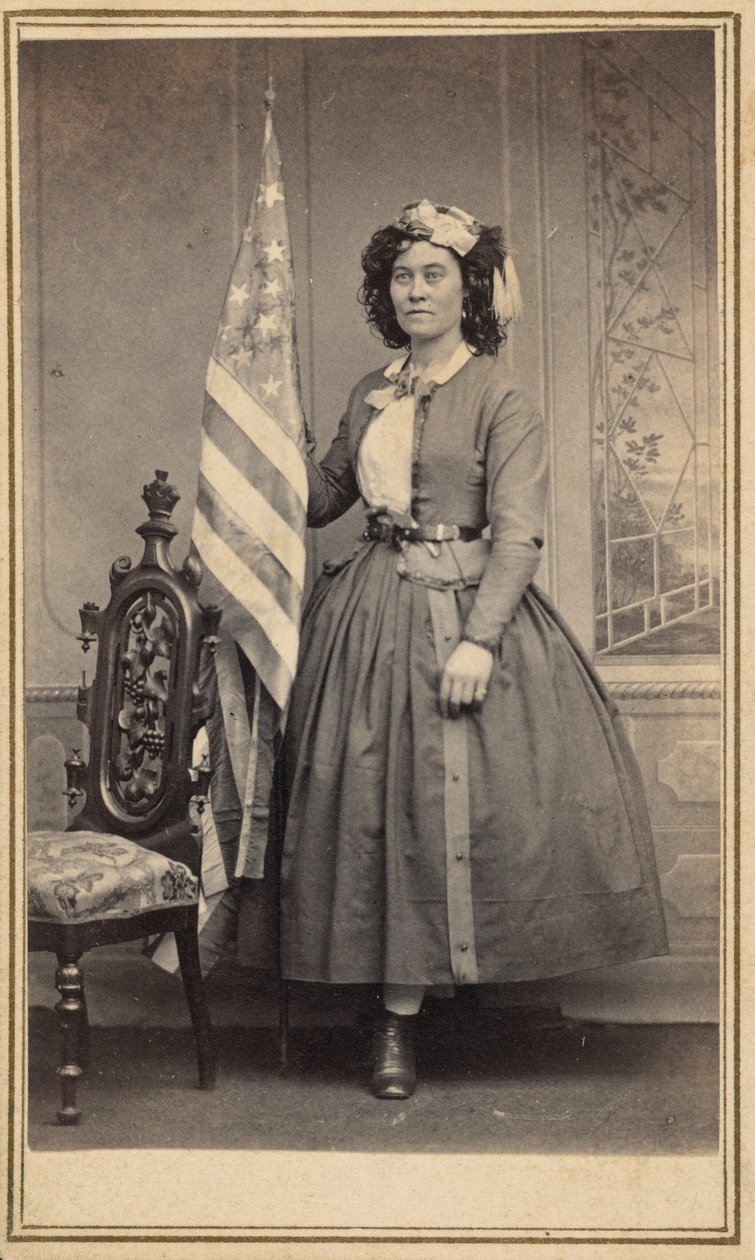 Emma Marsh, 1861 körül (fotó) alkotó: Franklin Benjamin Gage
