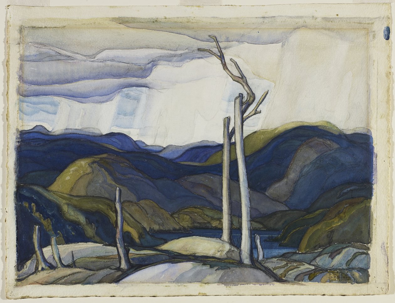 Hófelhők alkotó: Franklin Carmichael
