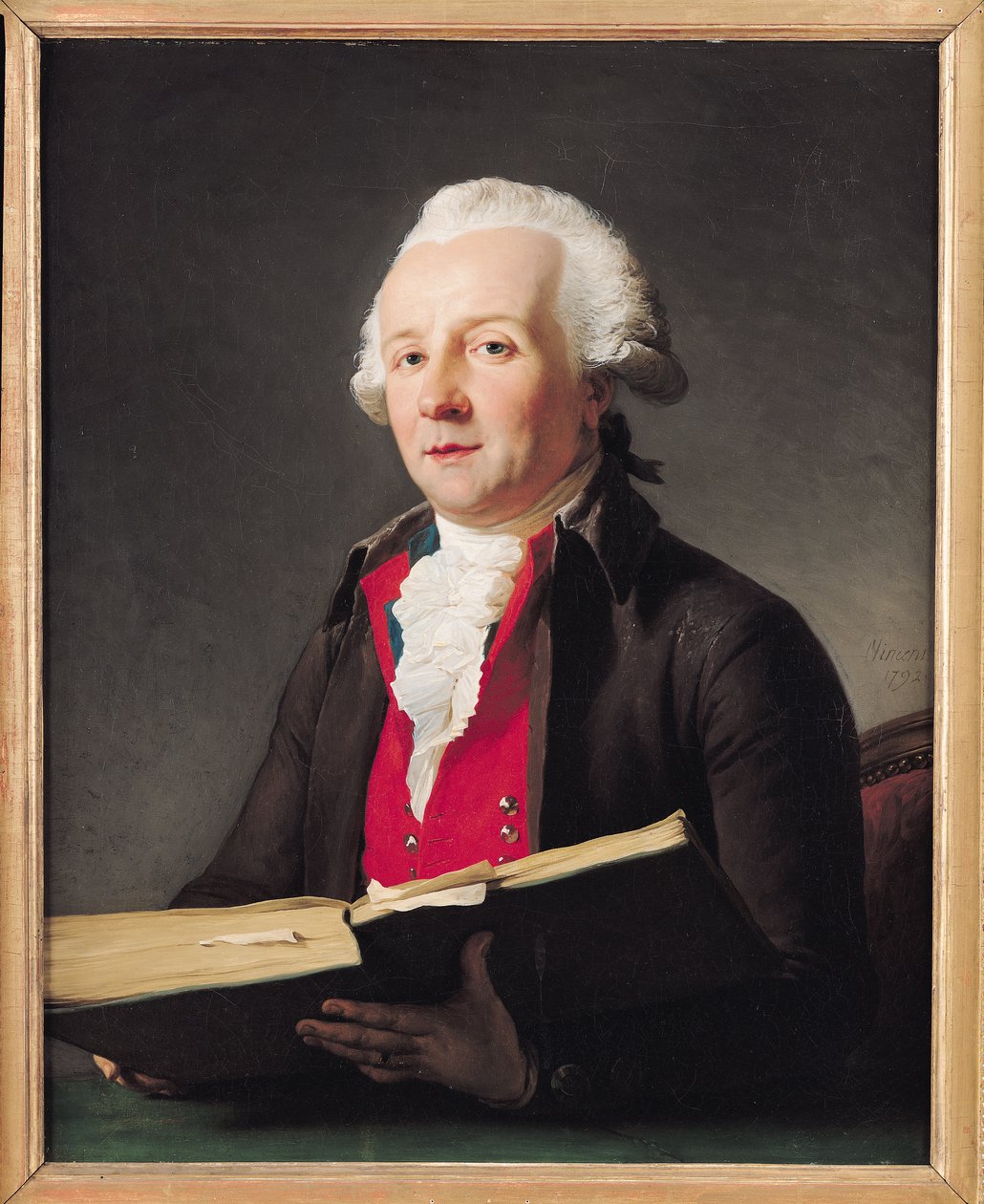 Dazincourt portréja (1747-1809) 1792 alkotó: François André Vincent
