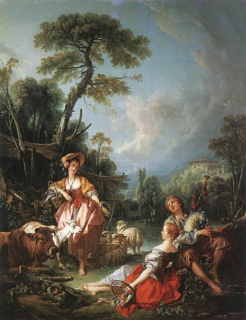 Nyári lelkipásztor alkotó: François Boucher