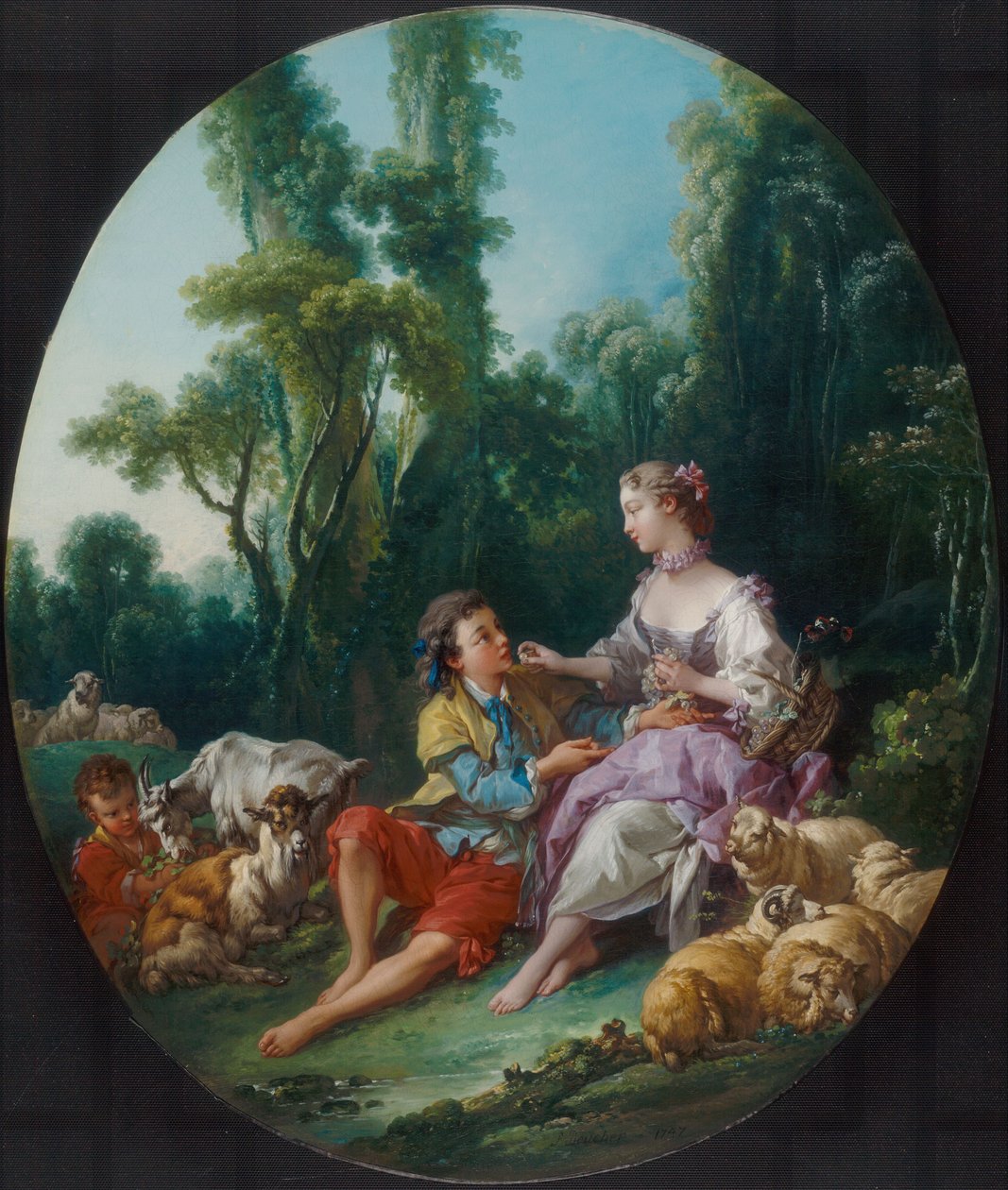 Gondolnak-e a szőlőre (Pensent-ils au raisin) alkotó: François Boucher