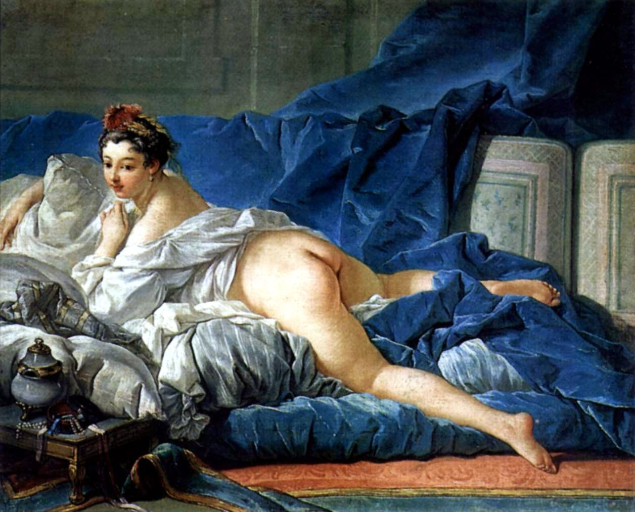 Barna Odalisque alkotó: François Boucher