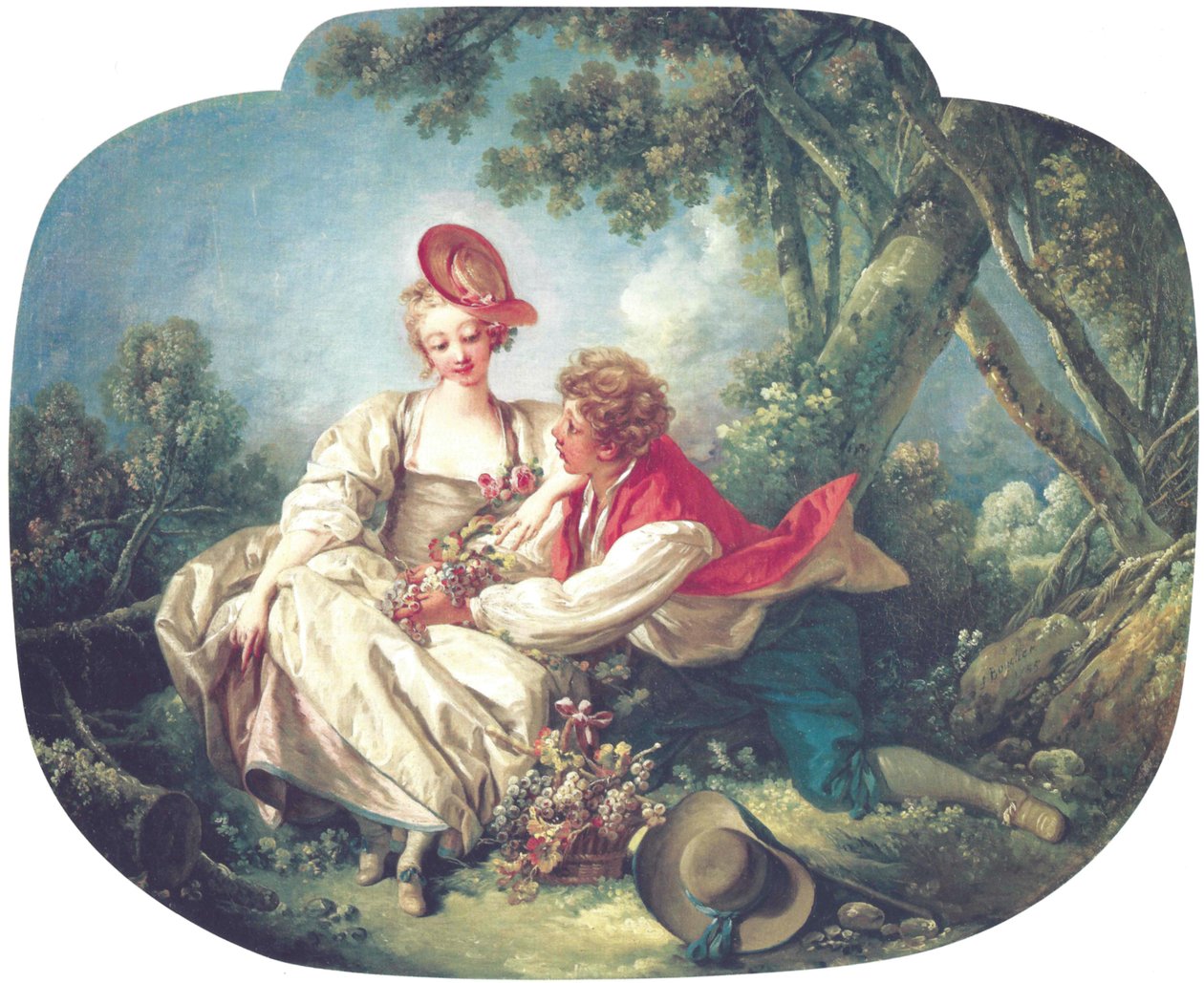 A négy évszak: ősz alkotó: François Boucher