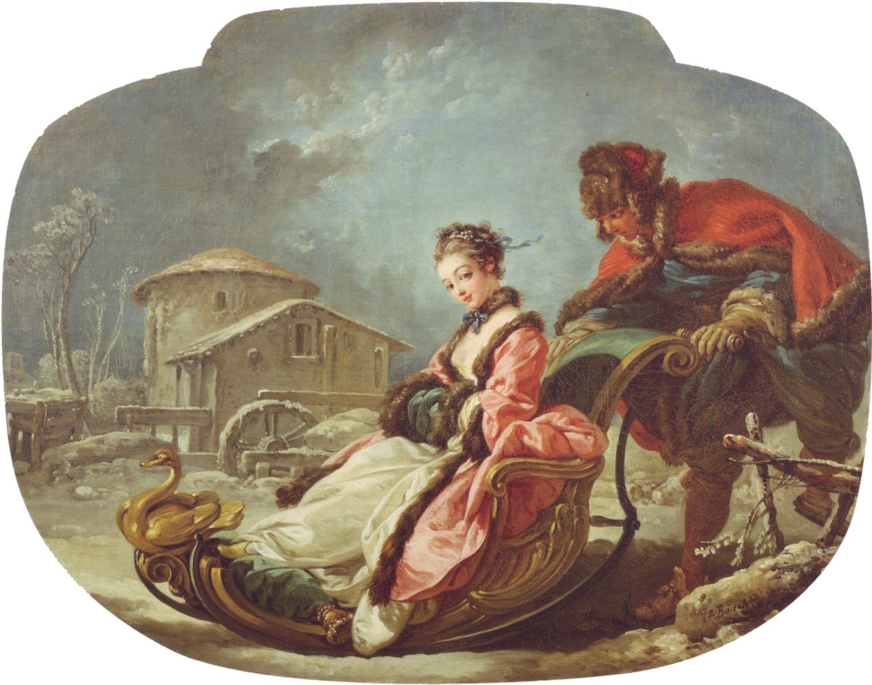 A négy évszak: tél alkotó: François Boucher
