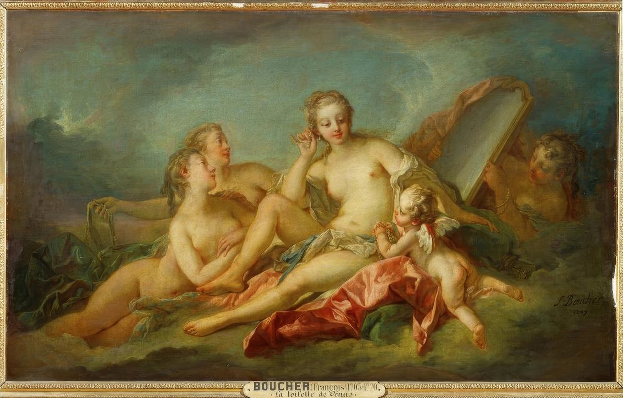 Vénusz vécéje alkotó: François Boucher