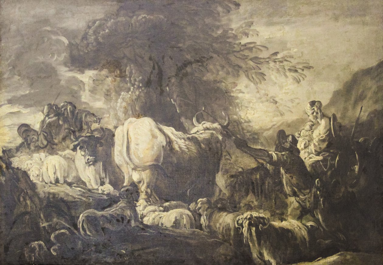 Lelkipásztori jelenet alkotó: François Boucher