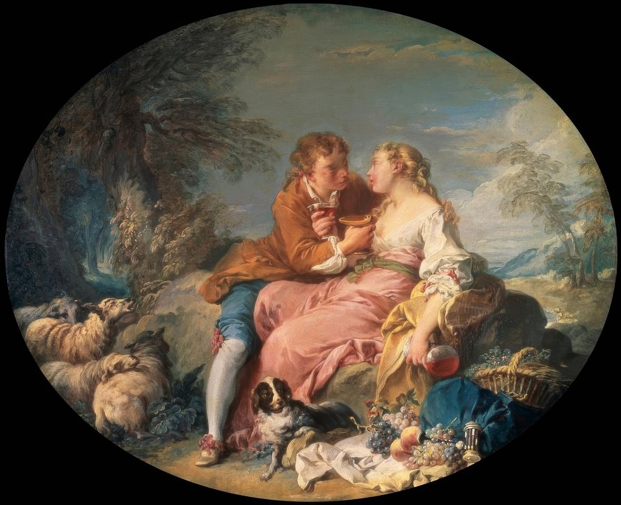 Pásztori alkotó: François Boucher