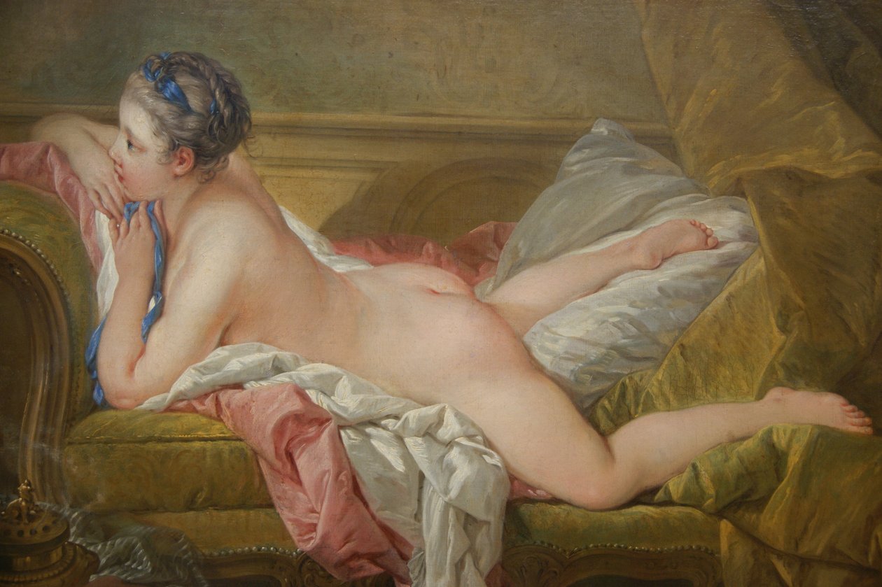 Pihenő lány alkotó: François Boucher