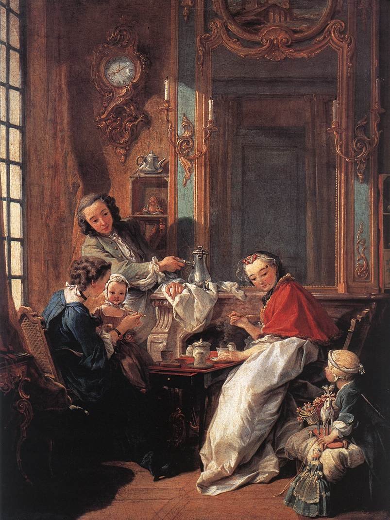 A délutáni étkezés alkotó: François Boucher