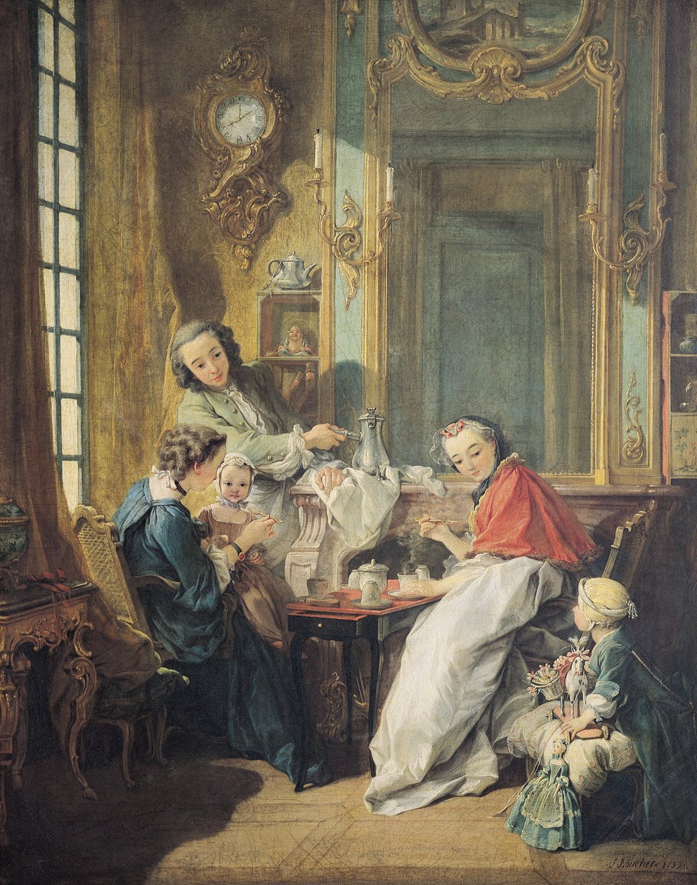 A délutáni étkezés, 1739 alkotó: François Boucher