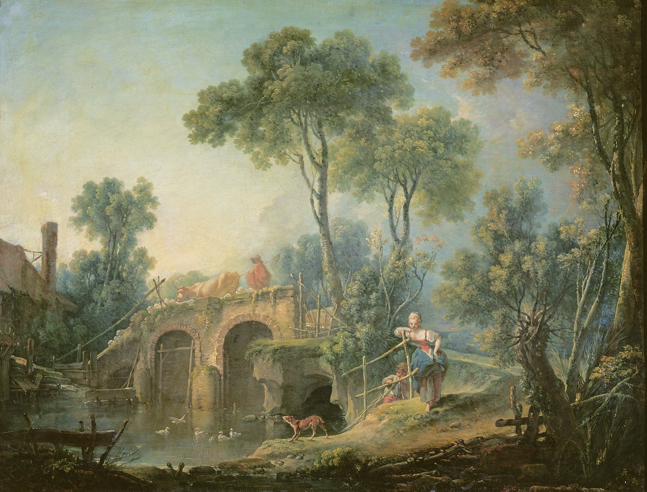 A híd, 1761 alkotó: François Boucher