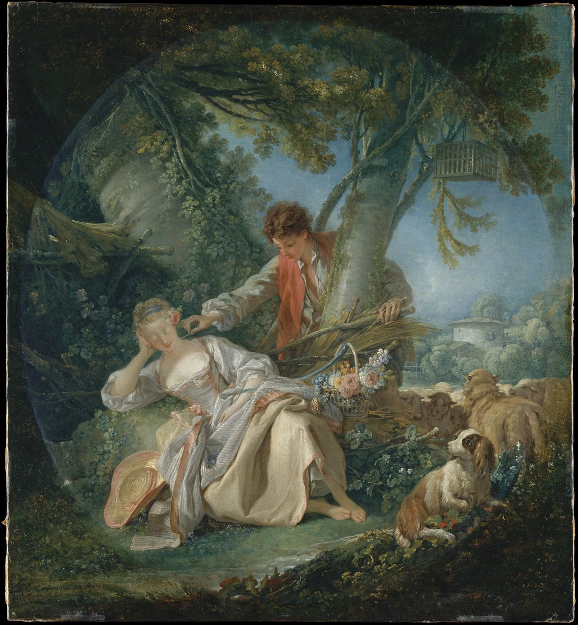 A megszakított alvás alkotó: François Boucher