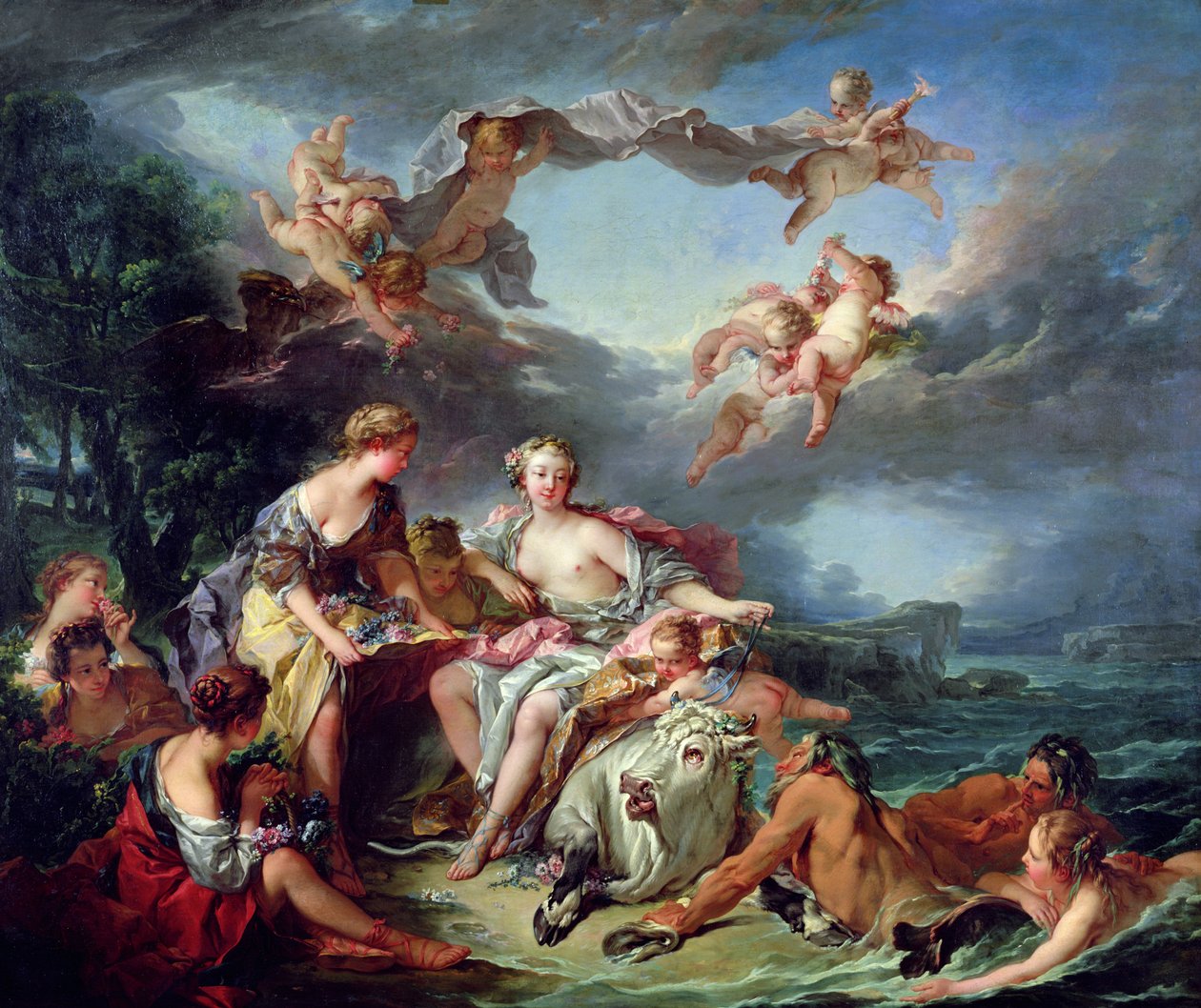 Európa megerőszakolása, 1747 alkotó: François Boucher