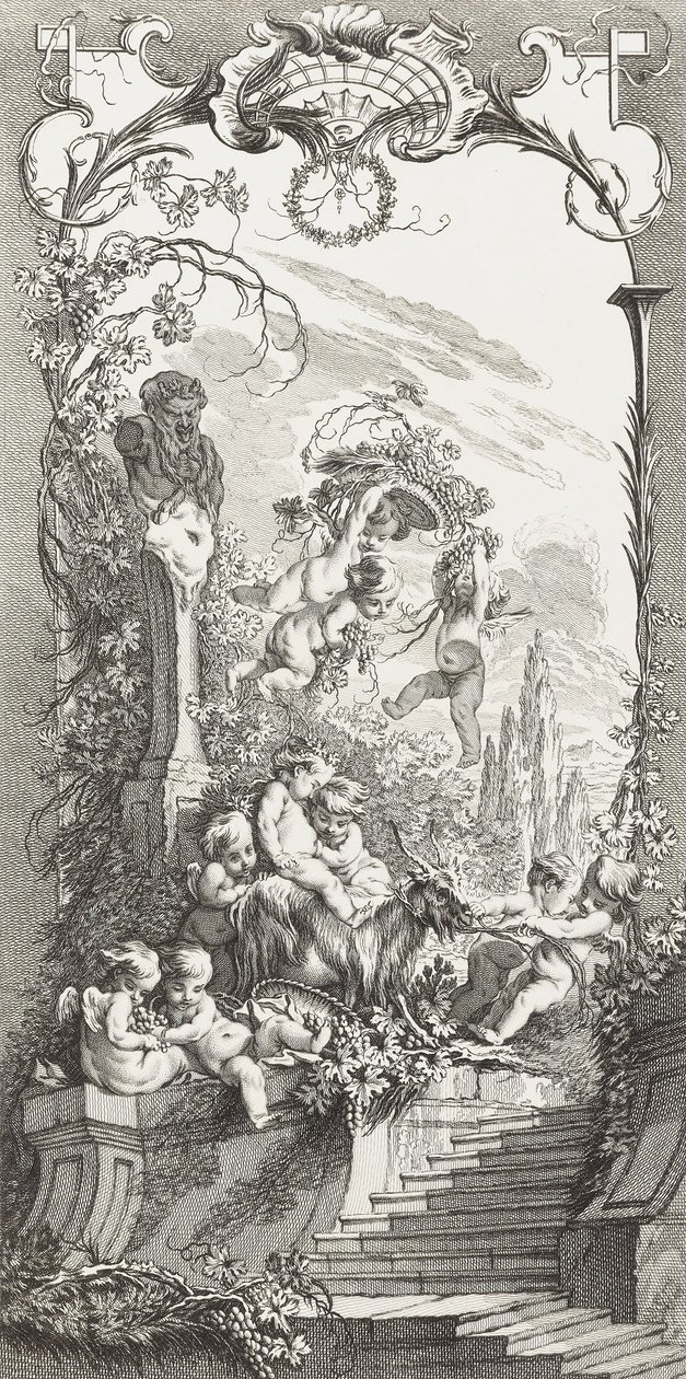 A Priapus diadala új darabokban a képernyőkhöz (új koncepciók a ... alkotó: François Boucher