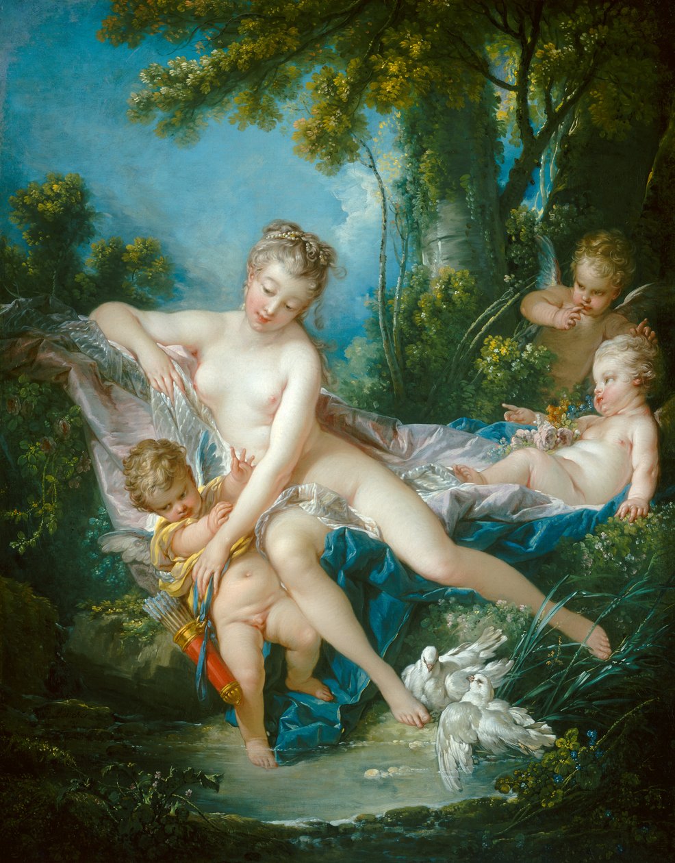 Vigasztaló Vénusz szerelem alkotó: François Boucher