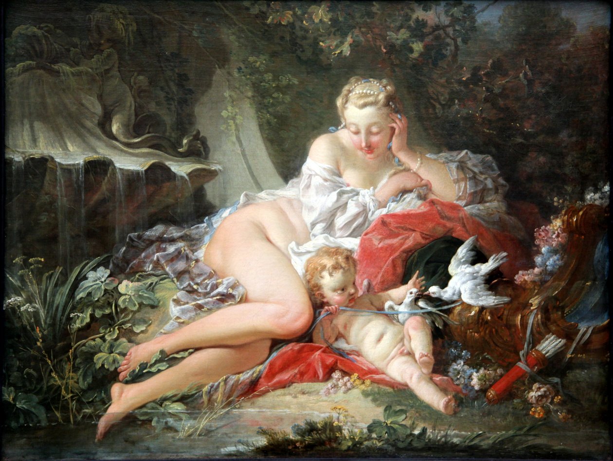 Vénusz és Amor alkotó: François Boucher