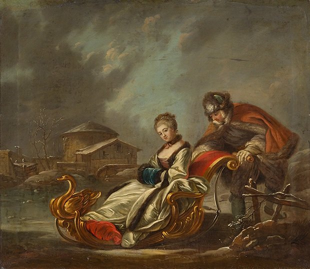 Négy évszak, tél alkotó: François Boucher