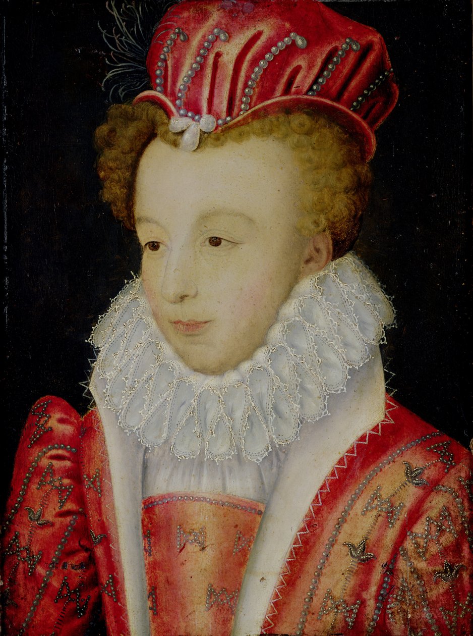Marguerite de Valois (1553-1615) 1572 körül alkotó: François Clouet