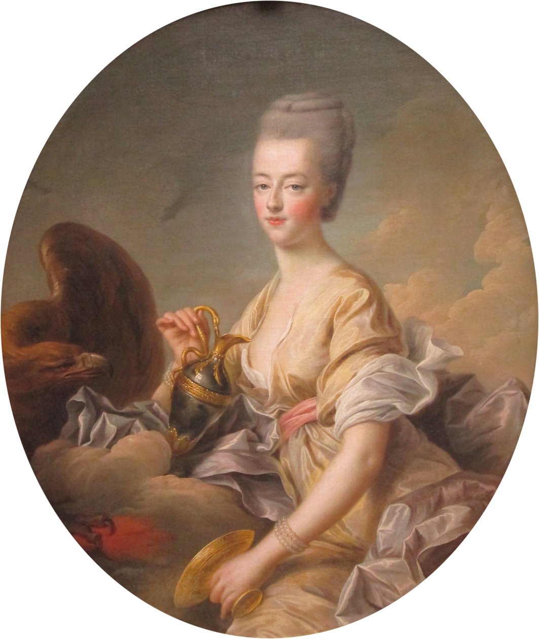 Madame la Dauphine Marie-Antoinette, Hebe alkotó: Francois Hubert Drouais
