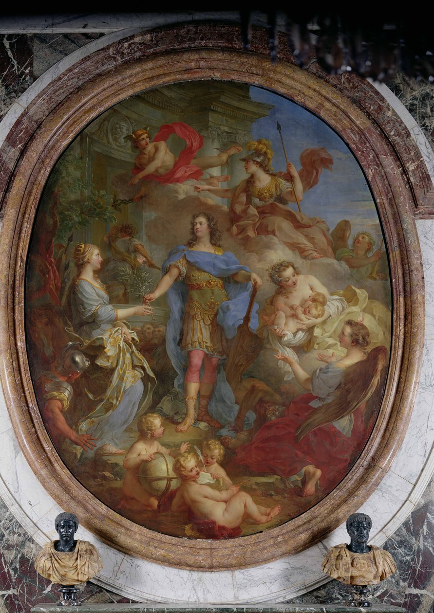 XV. Lajos (1710-74) Békét ad Európának, 1729 alkotó: François Lemoyne
