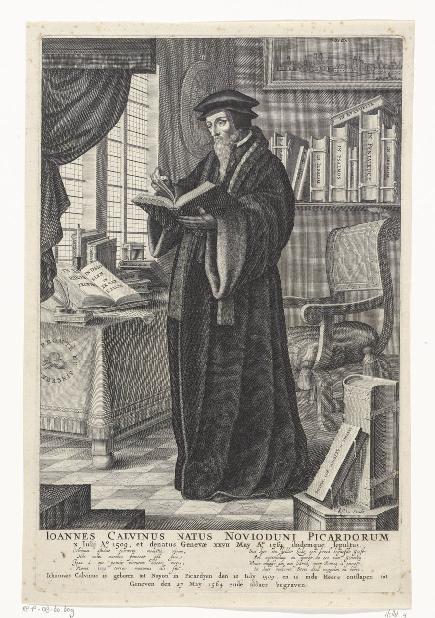 Jean Calvin alkotó: François Stuerhelt