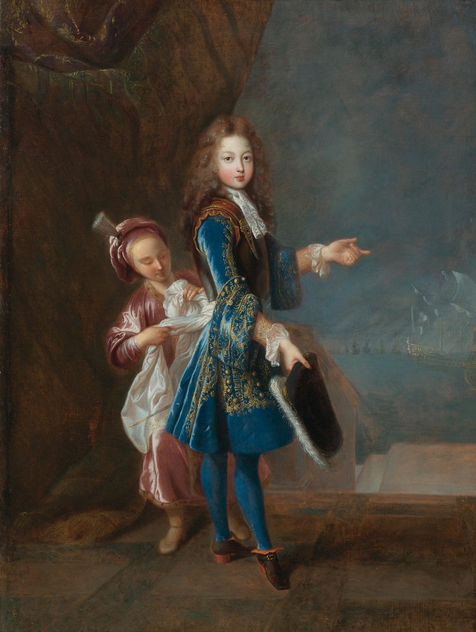 Louis Alexandre de Bourbon (1678-1737) arcképe alkotó: Jean François de Troy