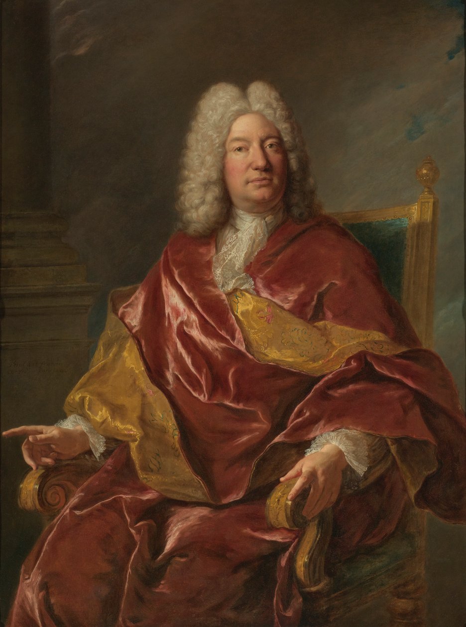 Egy férfi portréja alkotó: Jean François de Troy