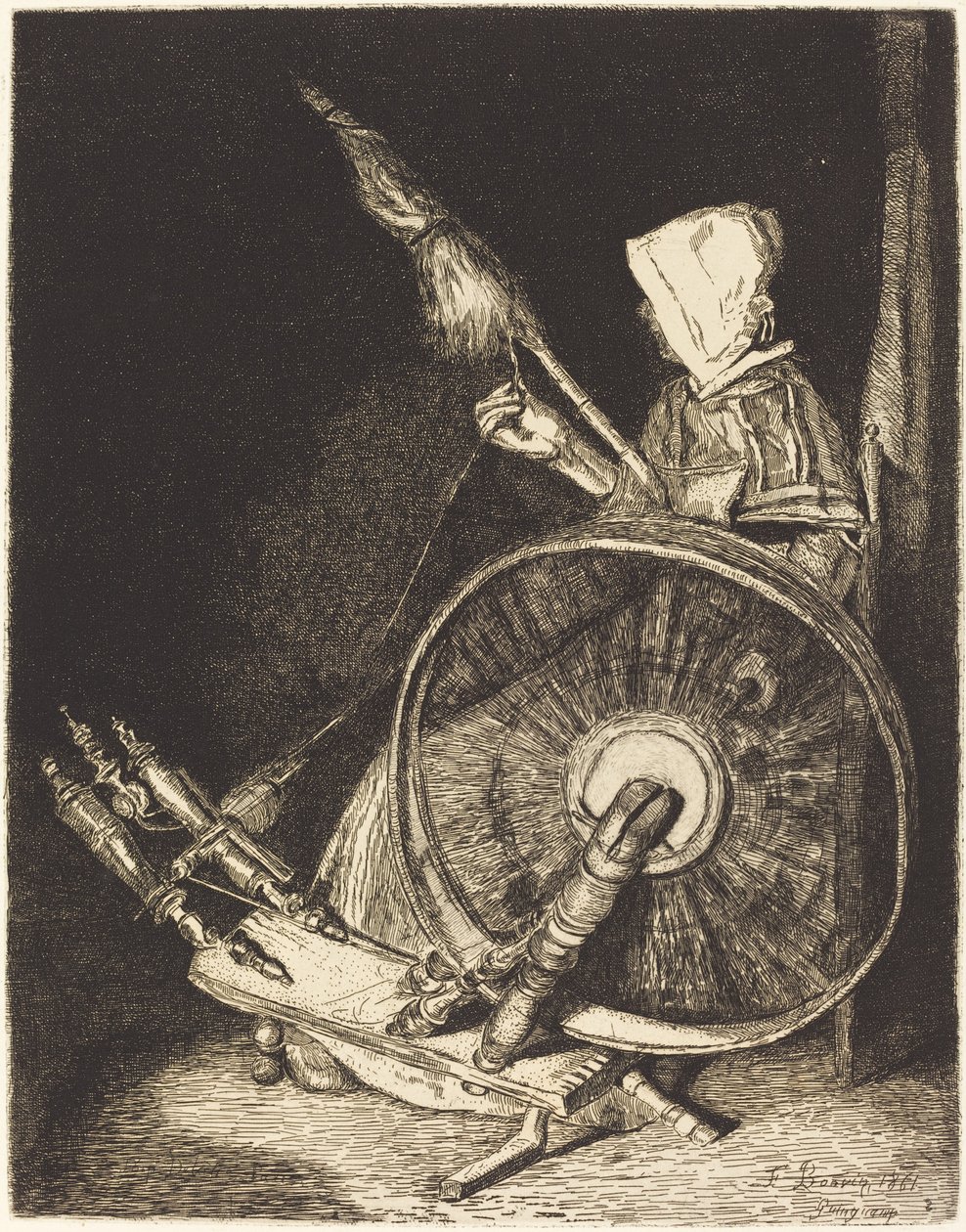 Breton fonó alkotó: François Bonvin