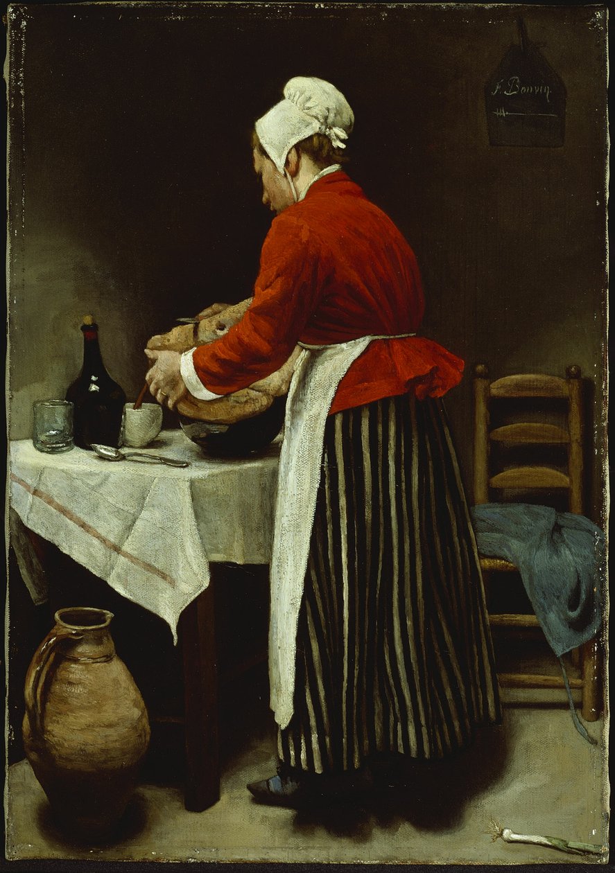 A cseléd alkotó: François Bonvin