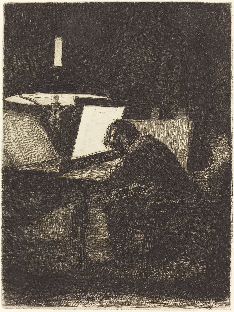 A nyomdász alkotó: François Bonvin