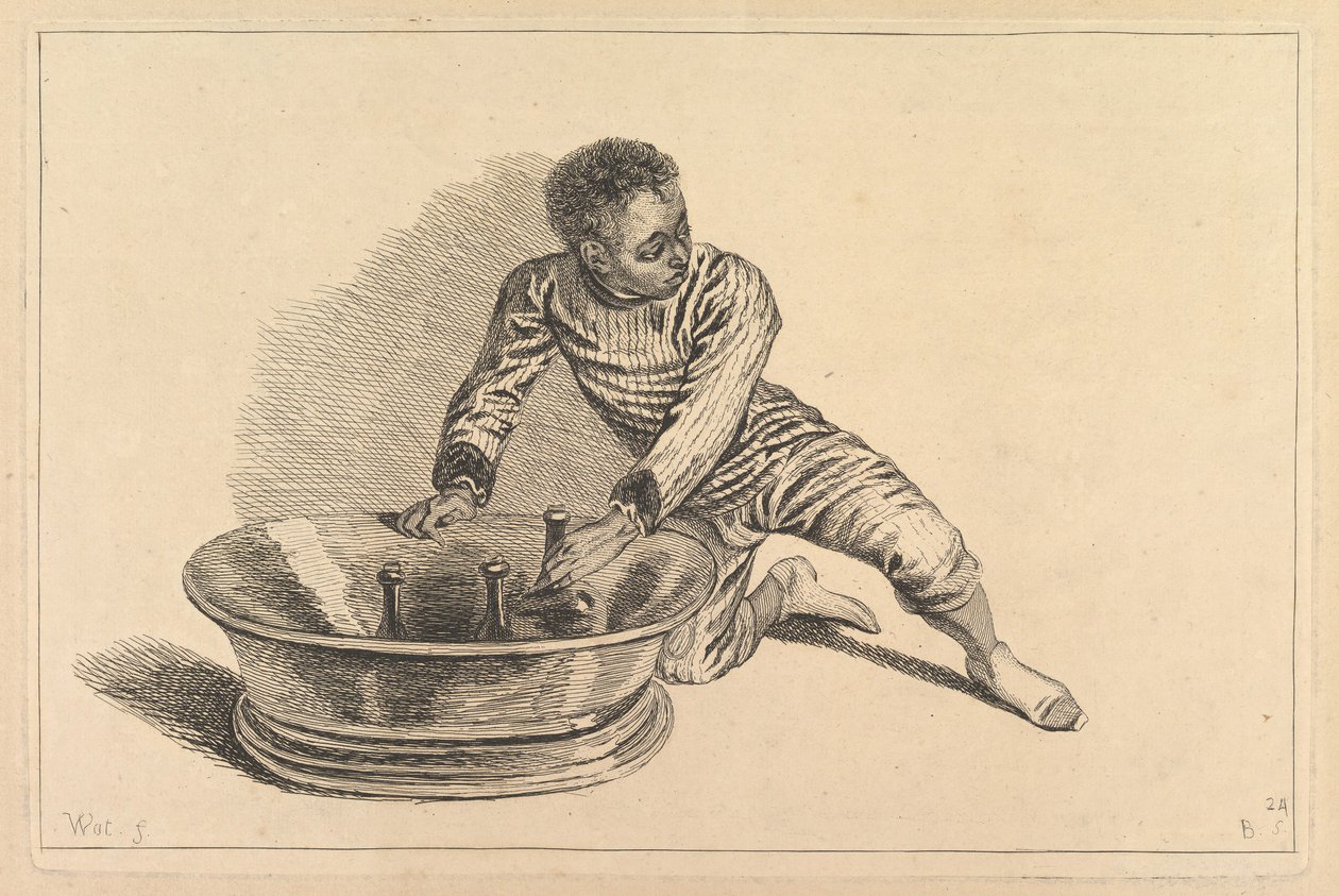 Fekete-afrikai palackok eltávolítása hűtőből, 18. század. alkotó: François Boucher