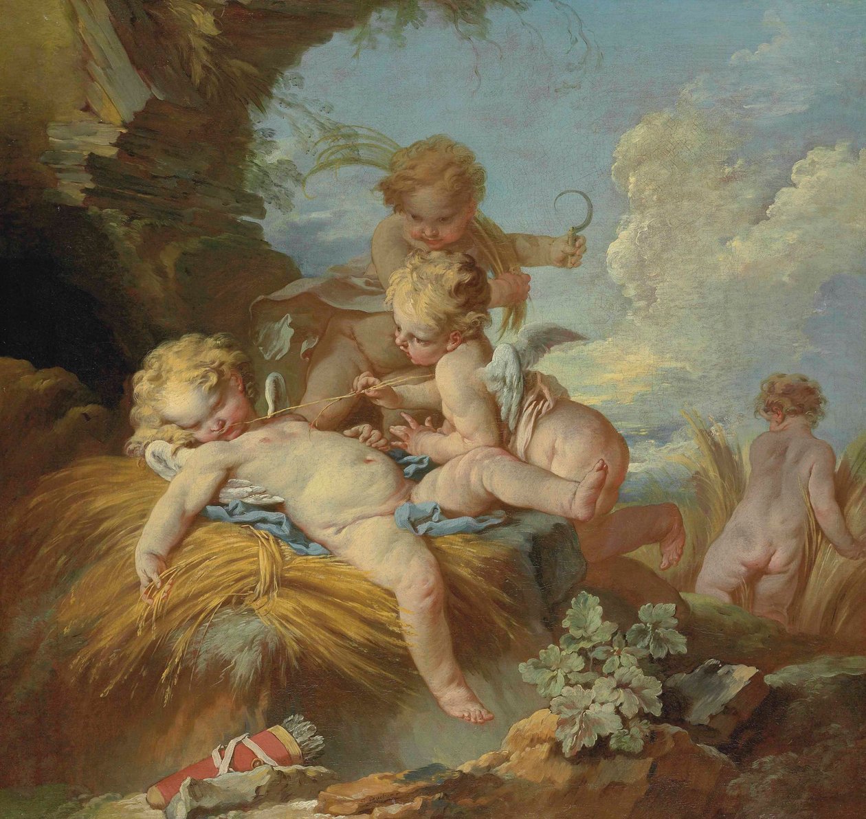 Boucher - Az arató szerelem, Ananoff és Wildenstein, 63. alkotó: François Boucher