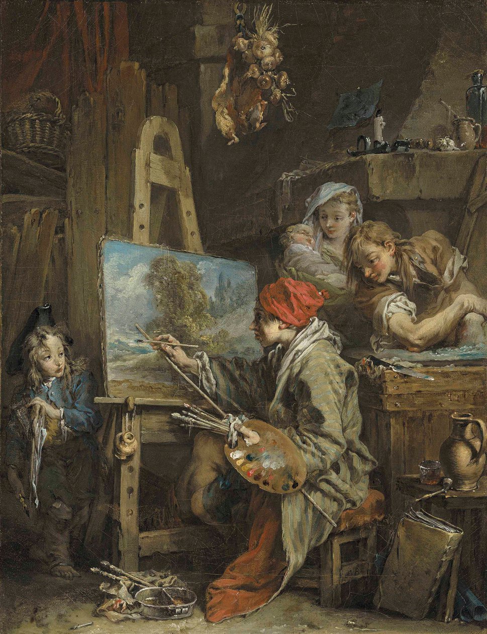 Boucher - A tájképfestő alkotó: François Boucher