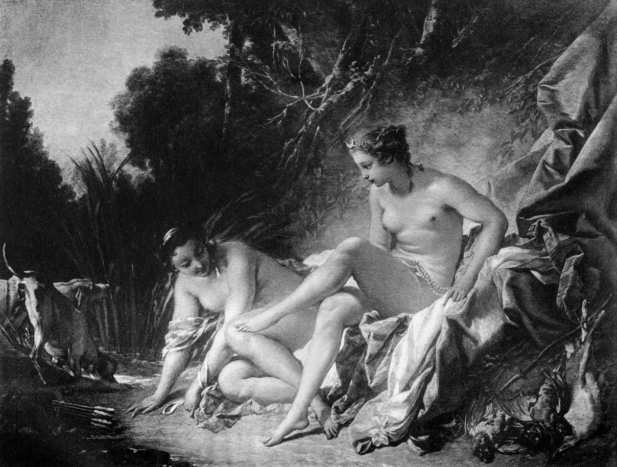 Diana elhagyja fürdőjét, 18. század 1905. alkotó: François Boucher