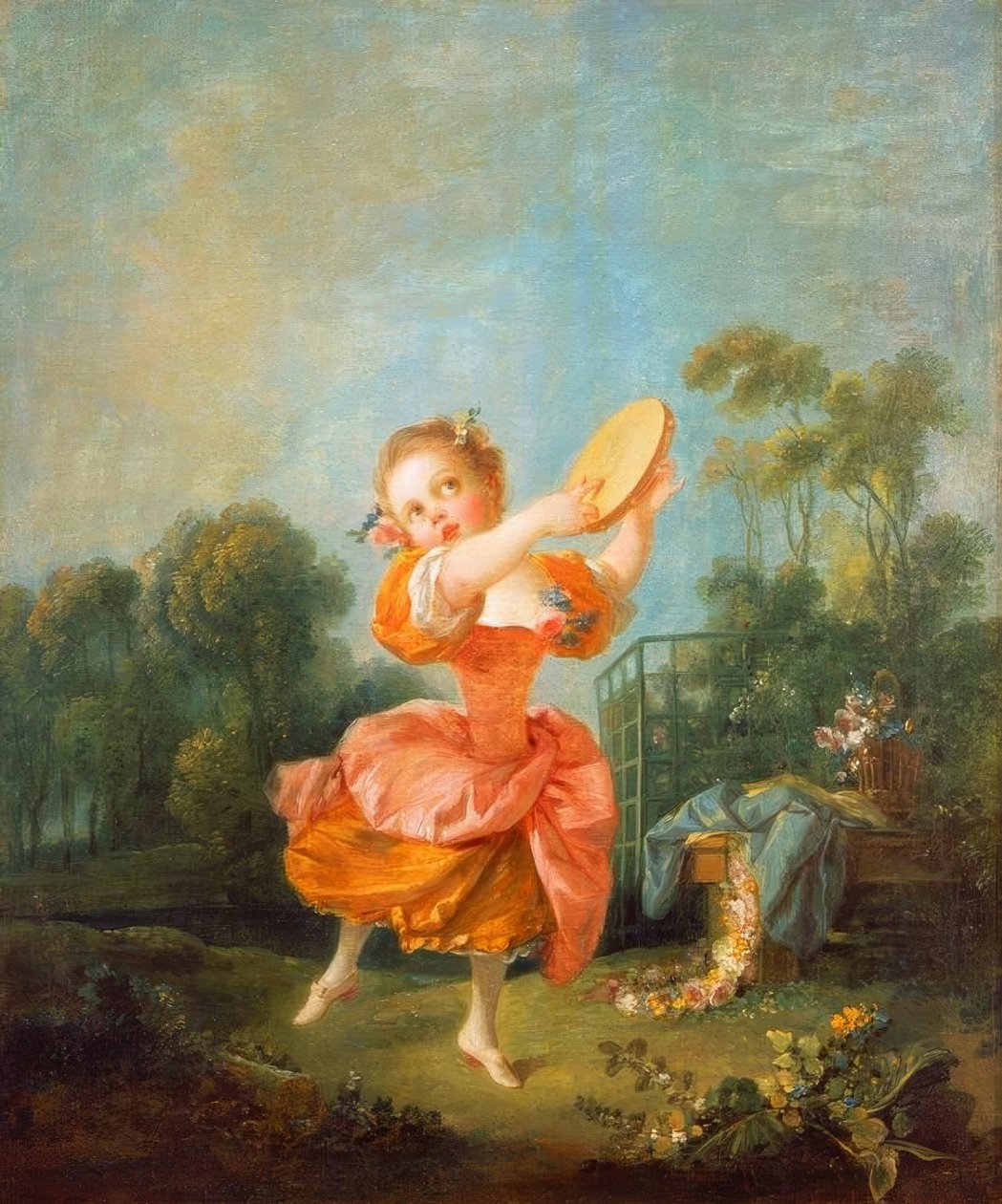 A kis táncosnő alkotó: François Boucher