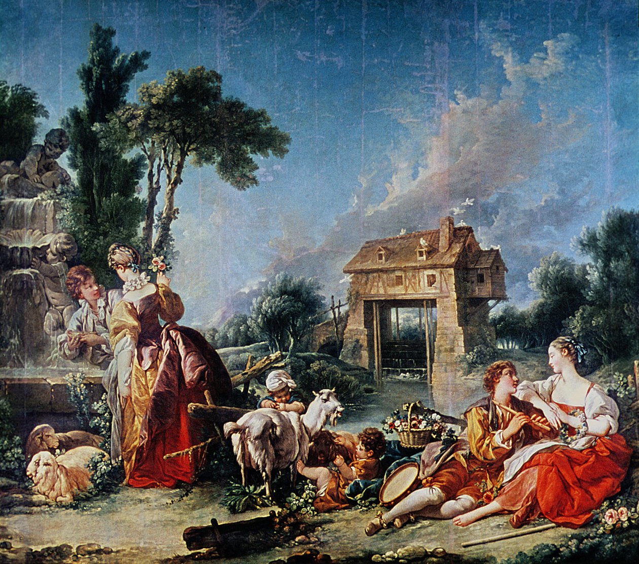 A szerelem kútja, 1748 alkotó: François Boucher