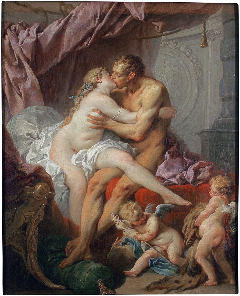 Herkules és Omphale alkotó: François Boucher