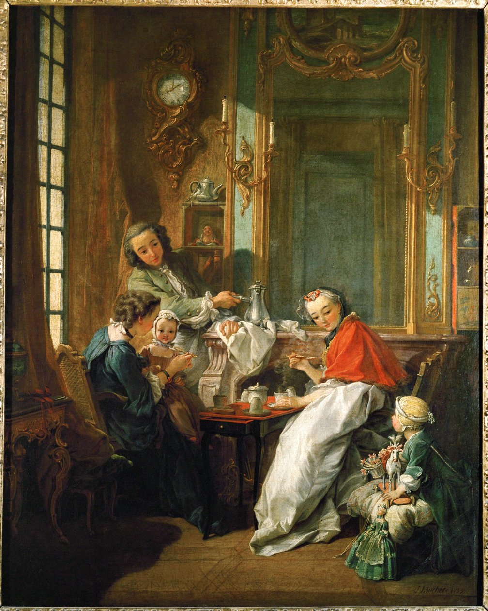 Le dejeuner - az ebéd ... alkotó: François Boucher