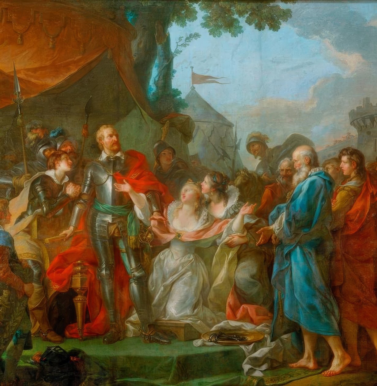 Franciaország és Navarra karjai alkotó: François Boucher