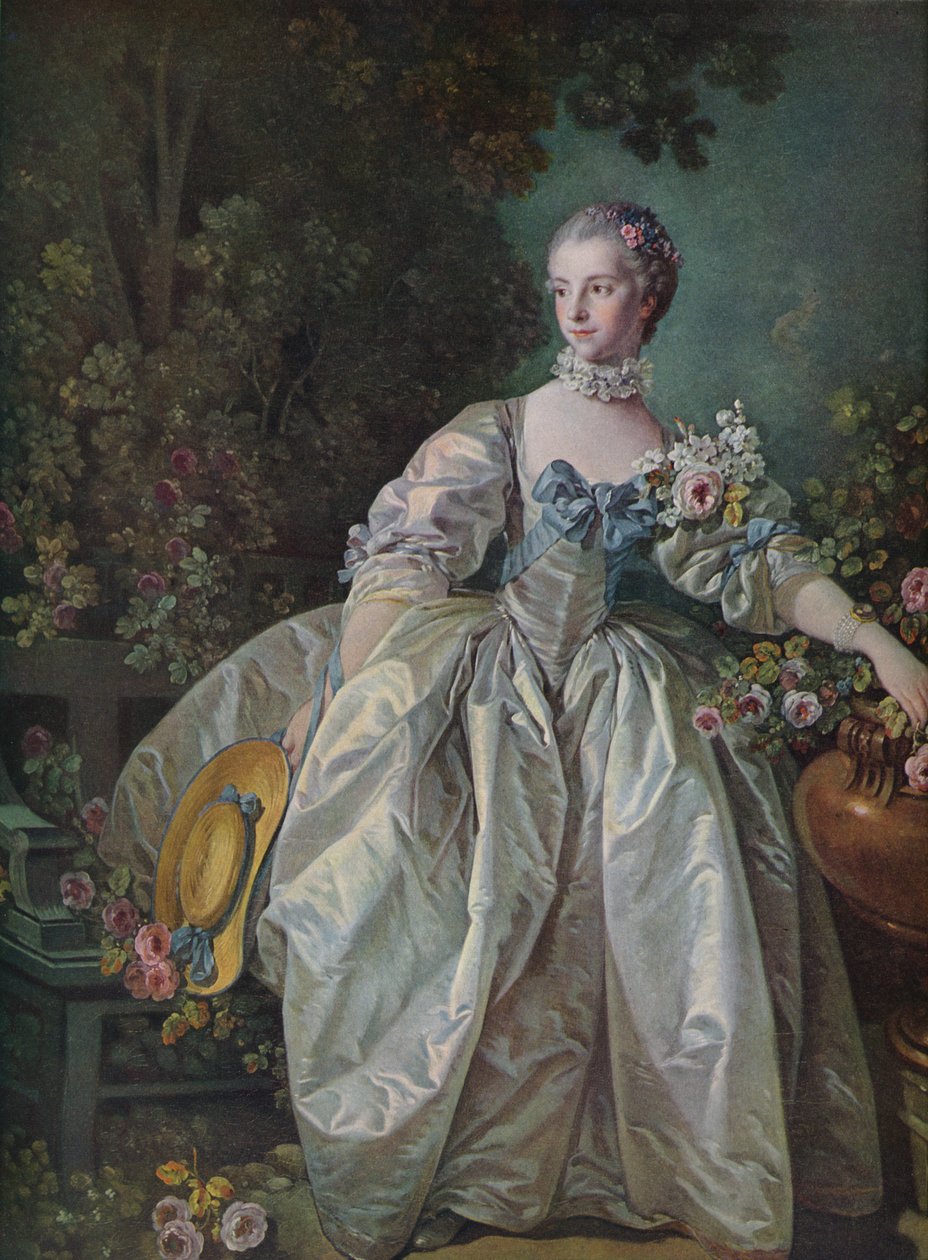 Madame Bergeret, 1766 alkotó: François Boucher