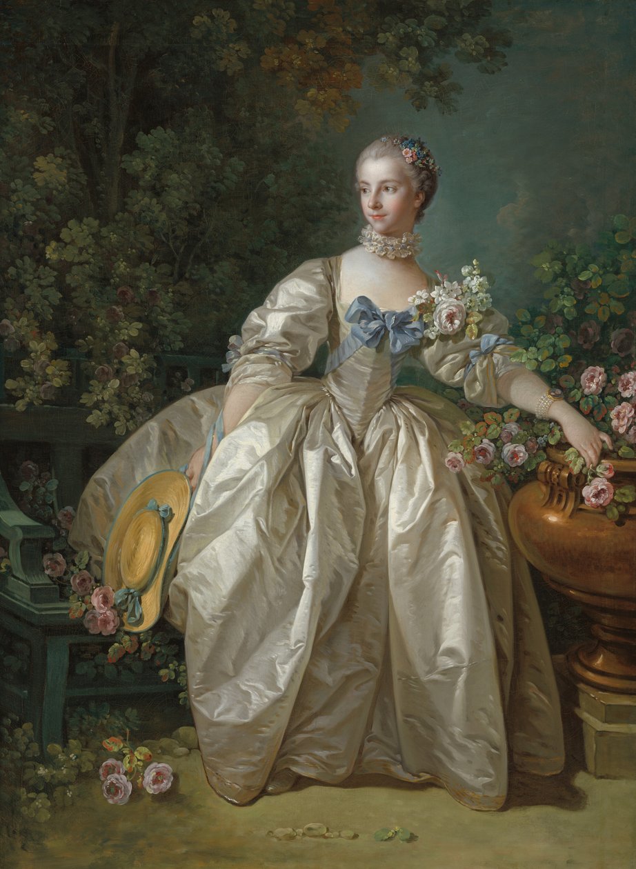 Madame Bergeret, valószínűleg 1766. alkotó: François Boucher