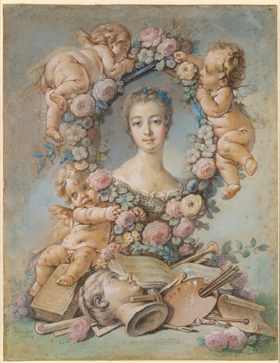 Madame de Pompadour alkotó: François Boucher