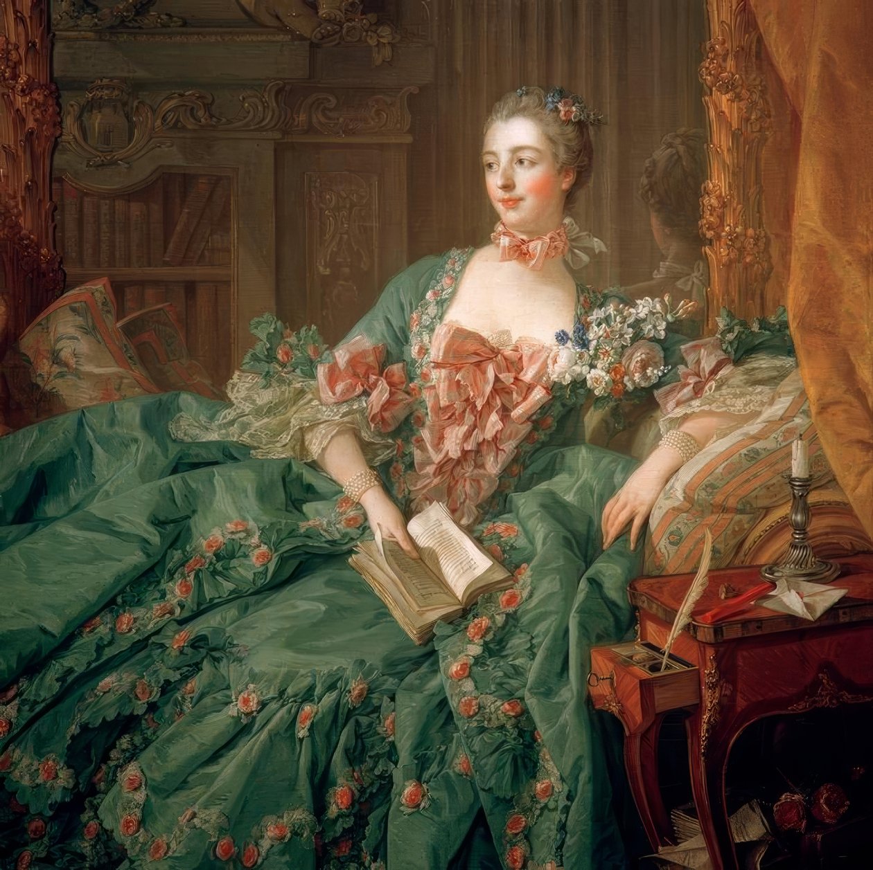 Madame de Pompadour alkotó: François Boucher