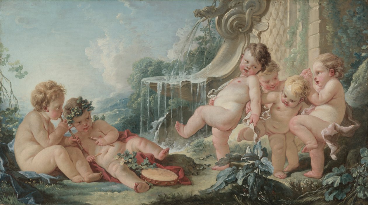 Zene és Tánc alkotó: François Boucher