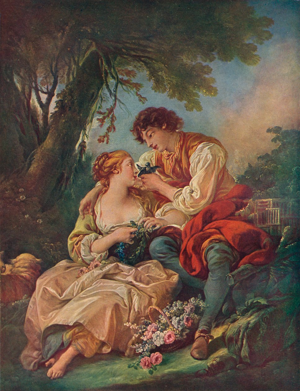 Lelkipásztori tárgy, 18. század alkotó: François Boucher