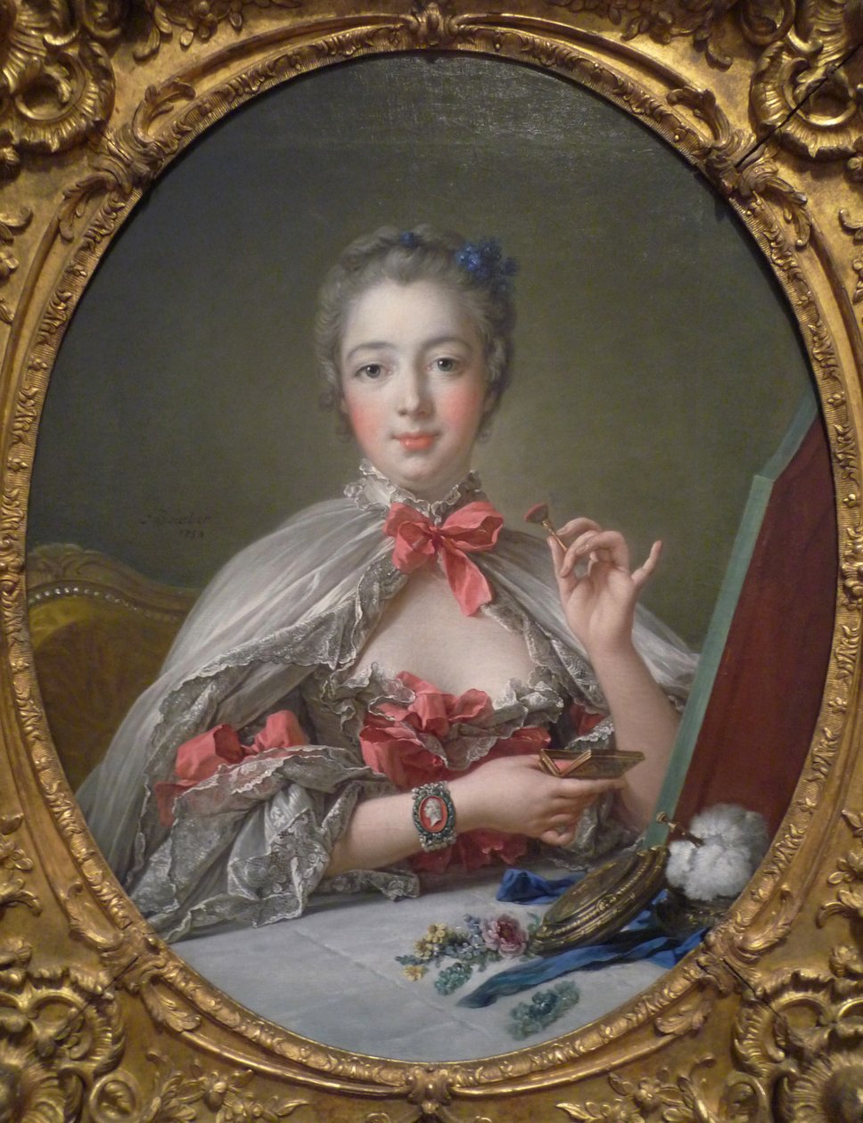 Pompadour márkiné portréja 1721-1764, 1750 alkotó: François Boucher