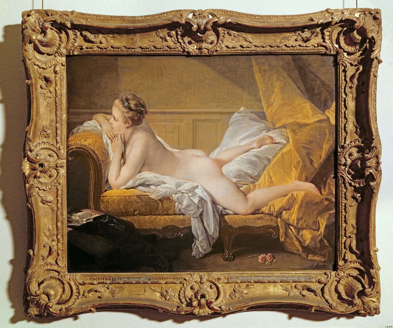 Fekvő akt (Miss OMurphy) alkotó: François Boucher