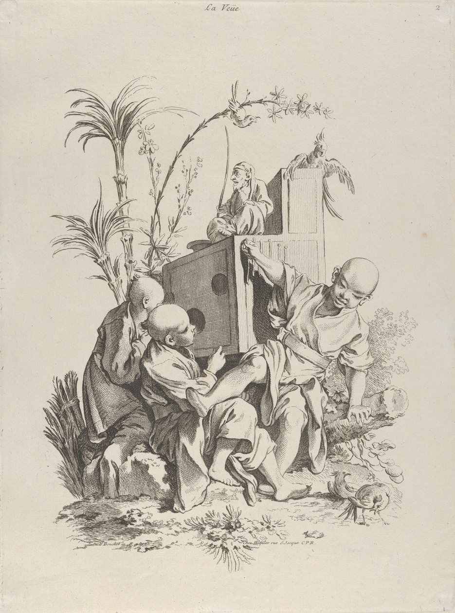 Látvány, 1720-70. alkotó: François Boucher