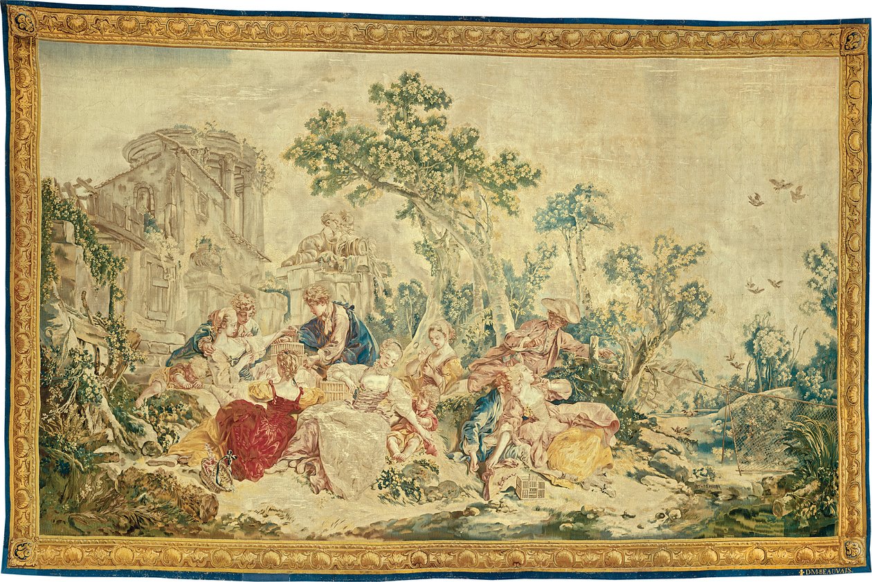 A madárfogó, a Nemes pásztorból alkotó: François Boucher